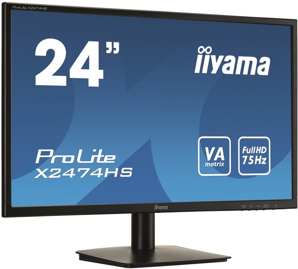 Монитор Iiyama X2474HS-B2 23.6" черный купить,0