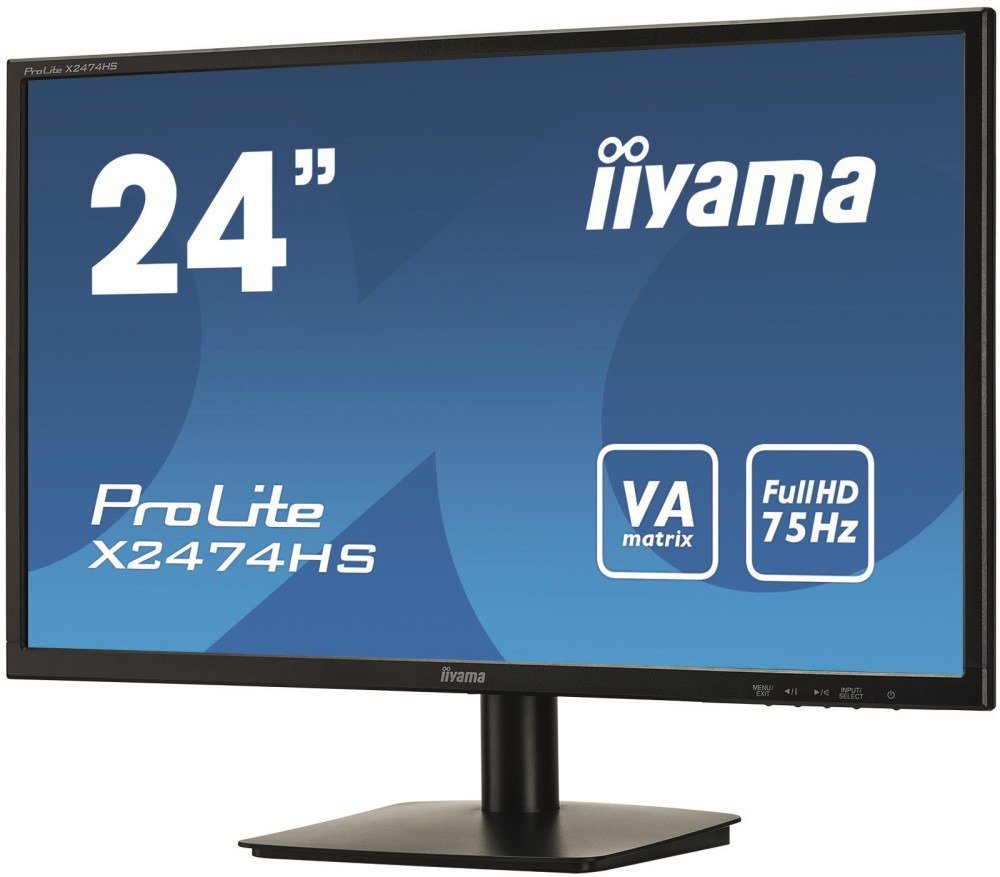 Монитор Iiyama X2474HS-B2 23.6" черный купить,0