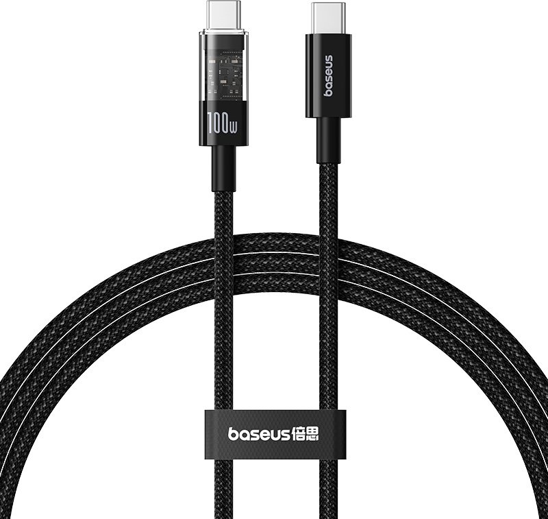 Кабель Baseus USB TypeC (M), 1 м, черный