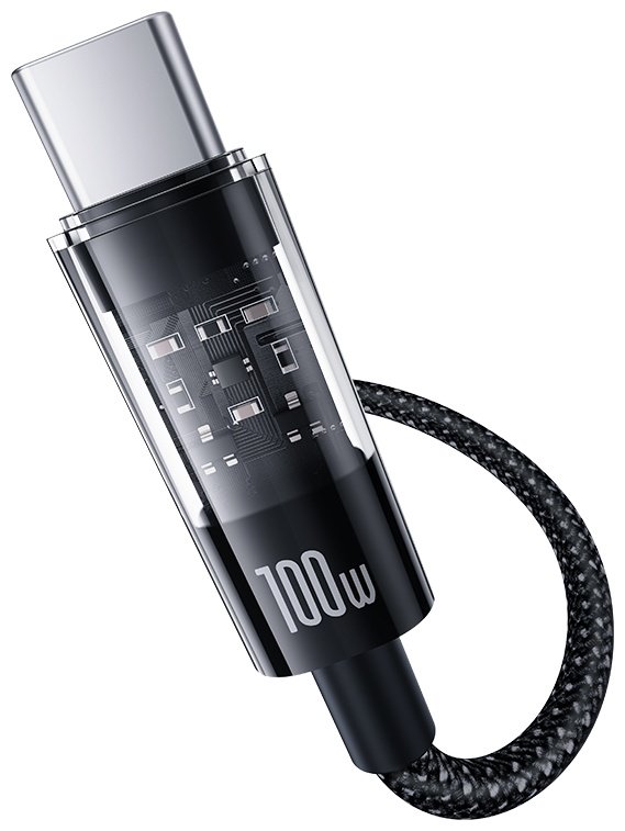 Кабель Baseus USB TypeC (M), 1 м, черный - ForteMarket Кабель Baseus USB TypeC (M), 1 м, черный купить,0