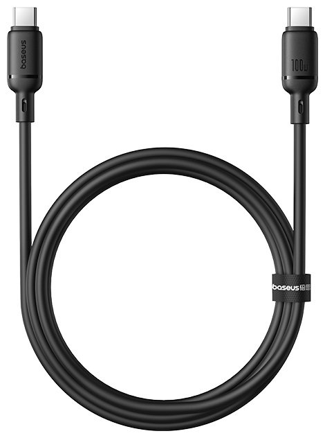Кабель Baseus USB TypeC (M), 1 м, черный