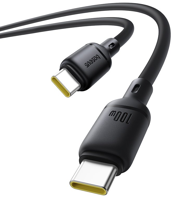 Кабель Baseus USB TypeC (M), 1 м, черный