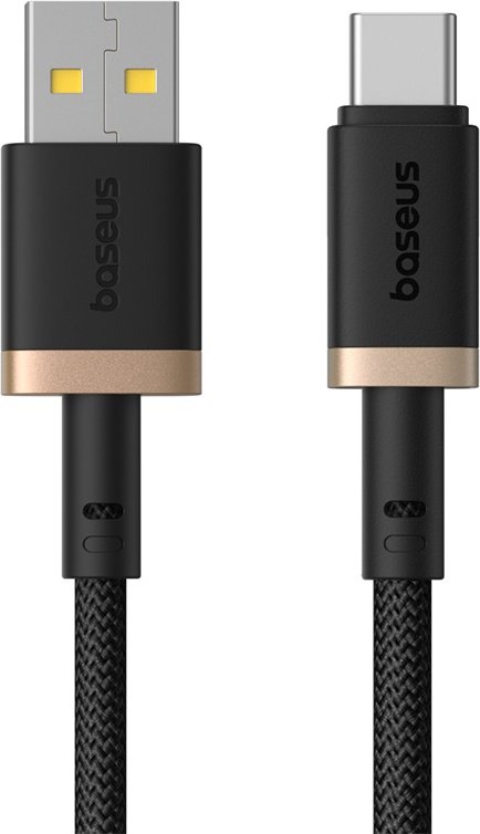 Кабель Baseus USB TypeC (M), USB Type-A (M), 1 м, черный