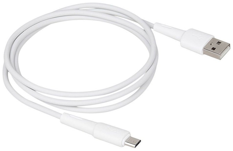 Кабель TFN USB 2.0 (M), micro-USB 2.0 (F), 1 м, белый