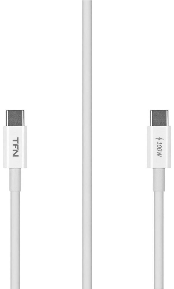 Кабель TFN USB TypeC (M), 2 м, белый