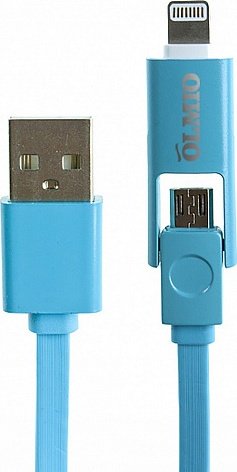 OLMIO 038865 Micro-USB/Lightning 1 м
