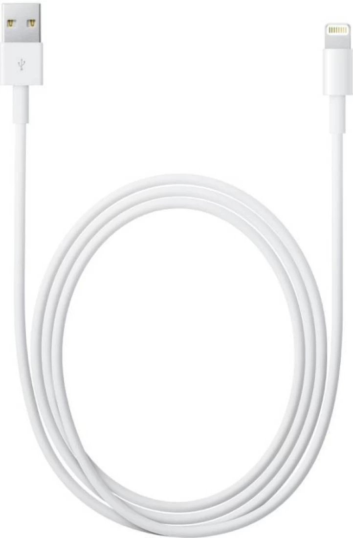 Кабель VSP USB 2.0 (M), Lightning (M), 1 м, белый