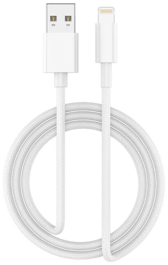 Кабель ARG Lightning, 1 м, белый