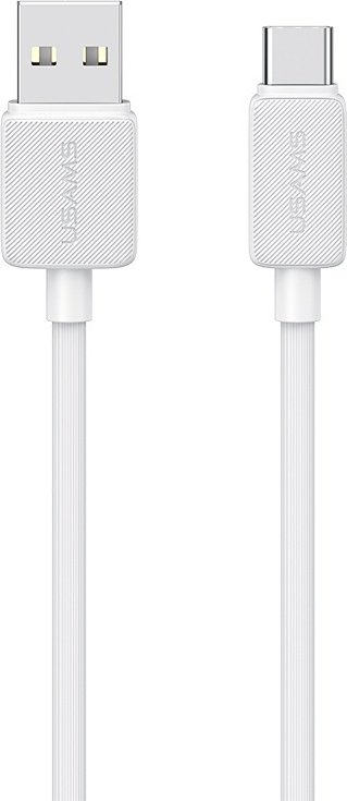 Кабель Usams USB 3.0 (M), USB TypeC (M), 2 м, белый