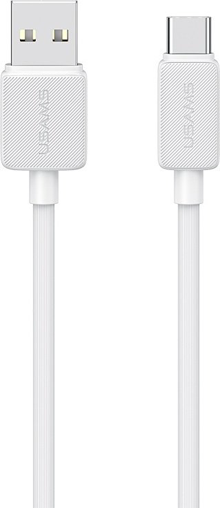 Кабель Usams USB 3.0 (M), USB TypeC (M), 2 м, белый
