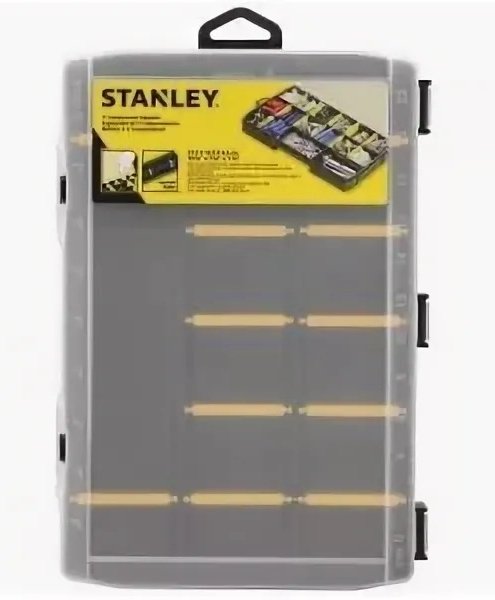 STANLEY ящик с органайзером STST81680-1 (27.2х18.9х4.6 см) купить,3800