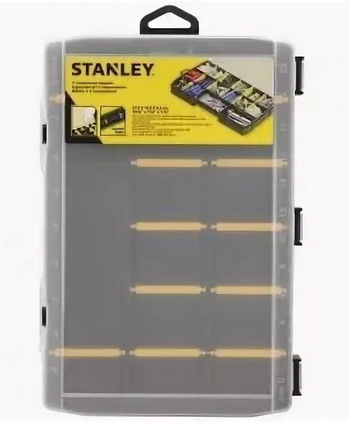 STANLEY ящик с органайзером STST81680-1 (27.2х18.9х4.6 см) купить,3800