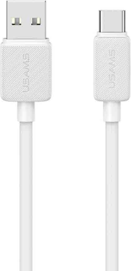 Кабель Usams USB 3.0 (M), USB TypeC (M), 3 м, белый