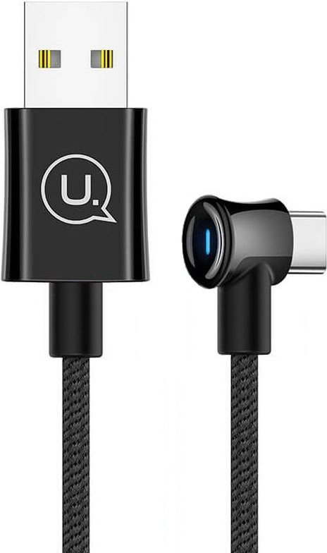 Usams SJ-341 USB Type-C 1.2 м черный купить,NaN
