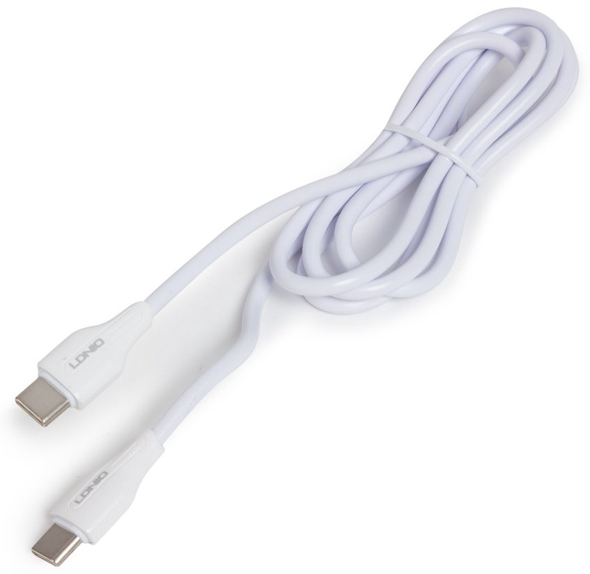 Кабель LDNIO USB TypeC (M), 1 м, белый купить,1299
