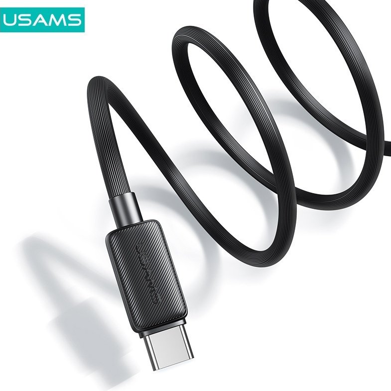 Кабель Usams USB TypeC (M), 3 м, черный купить,NaN