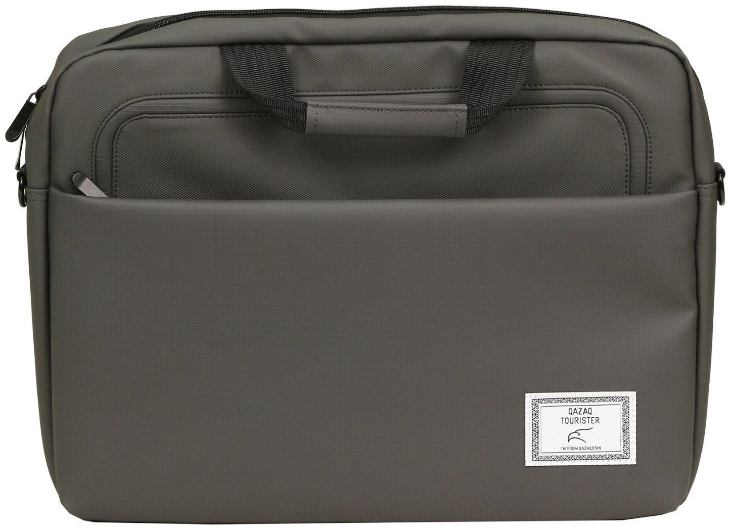 Сумка QAZAQ TOURISTER QT-005 до 15.6" светло-серый