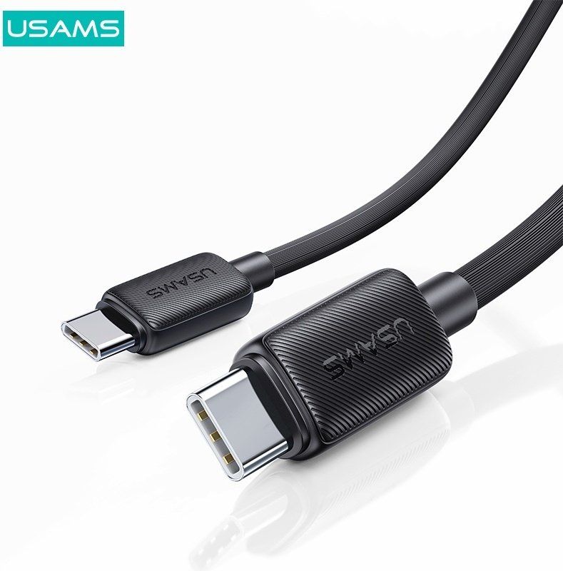 Кабель Usams USB TypeC (M), 3 м, черный купить,NaN