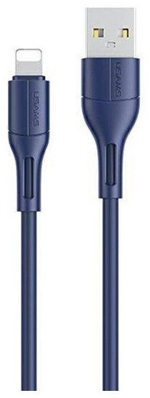Кабель Usams USB 2.0 (M), Lightning (M), 1 м, синий