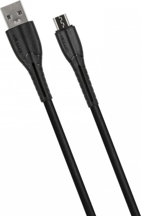Кабель Usams USB 2.0 (M), micro-USB 2.0 (M), 1 м, черный