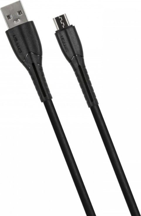 Кабель Usams USB 2.0 (M), micro-USB 2.0 (M), 1 м, черный купить,NaN