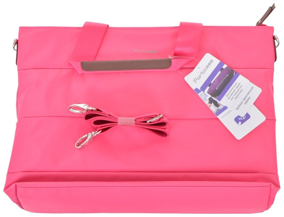 Сумка Portcase KCB-72 до 15.6" розовый купить,NaN