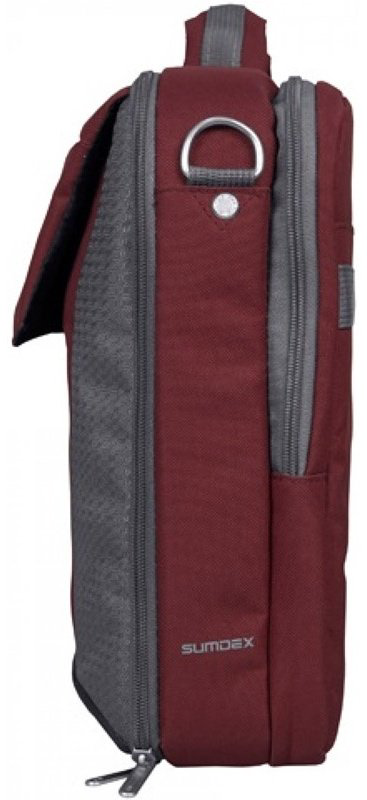 Сумка Sumdex PON-302RD-1 16 до 16" красный, серый купить,NaN