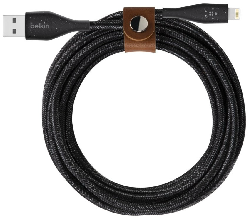 Кабель Belkin USB 2.0 (M), Lightning (M), 1.2 м, черный купить,NaN