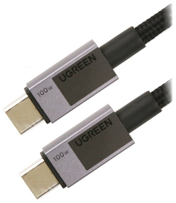 Кабель Ugreen USB TypeC (F), 3 м, серый купить,NaN