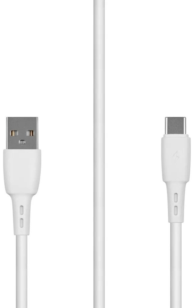 Кабель Carmega USB 2.0 (M), USB TypeC (M), 2 м, белый купить,NaN