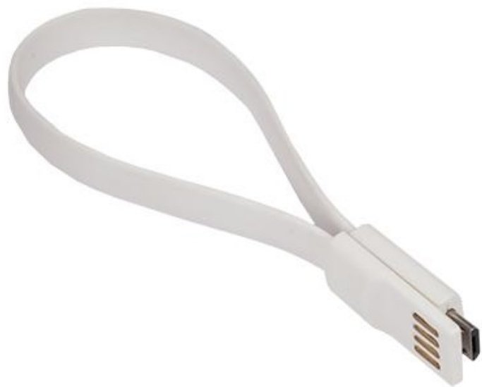 Кабель Continent USB 2.0 (M), micro-USB 2.0 (M), 0.21 м, белый