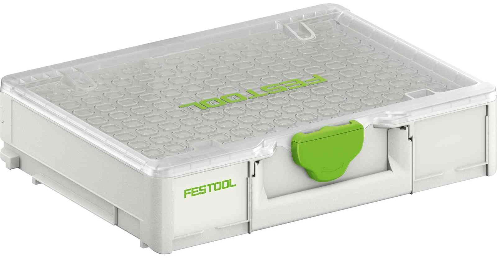 Festool ящик с органайзером 204852 Sys3 ORG M 87 396x296x89 см белый купить,NaN
