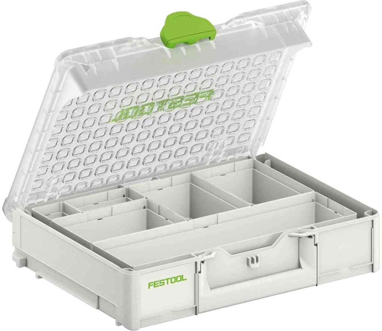 Festool ящик с органайзером 204854 39.6x29.6x8.9 см белый купить,NaN