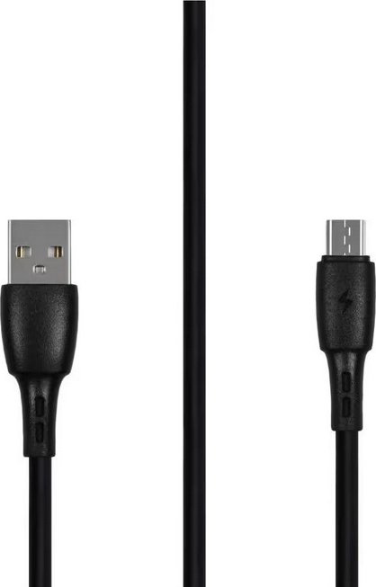 Кабель Carmega USB 2.0 (M), micro-USB 2.0 (F), , черный купить,NaN
