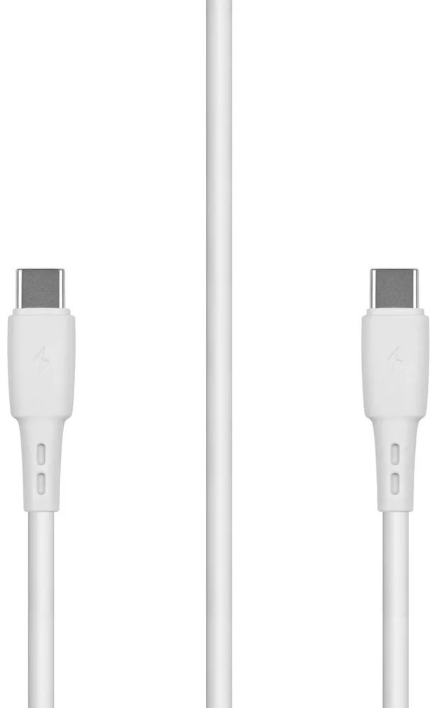 Кабель Carmega USB TypeC (M), 1 м, белый купить,NaN