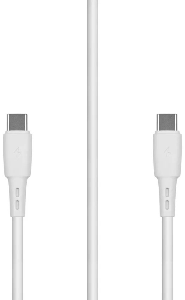 Кабель Carmega USB TypeC (M), 1 м, белый купить,NaN