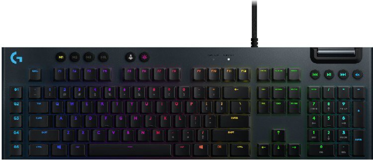 Клавиатура Logitech Lightsync RGB GL Tactile черная