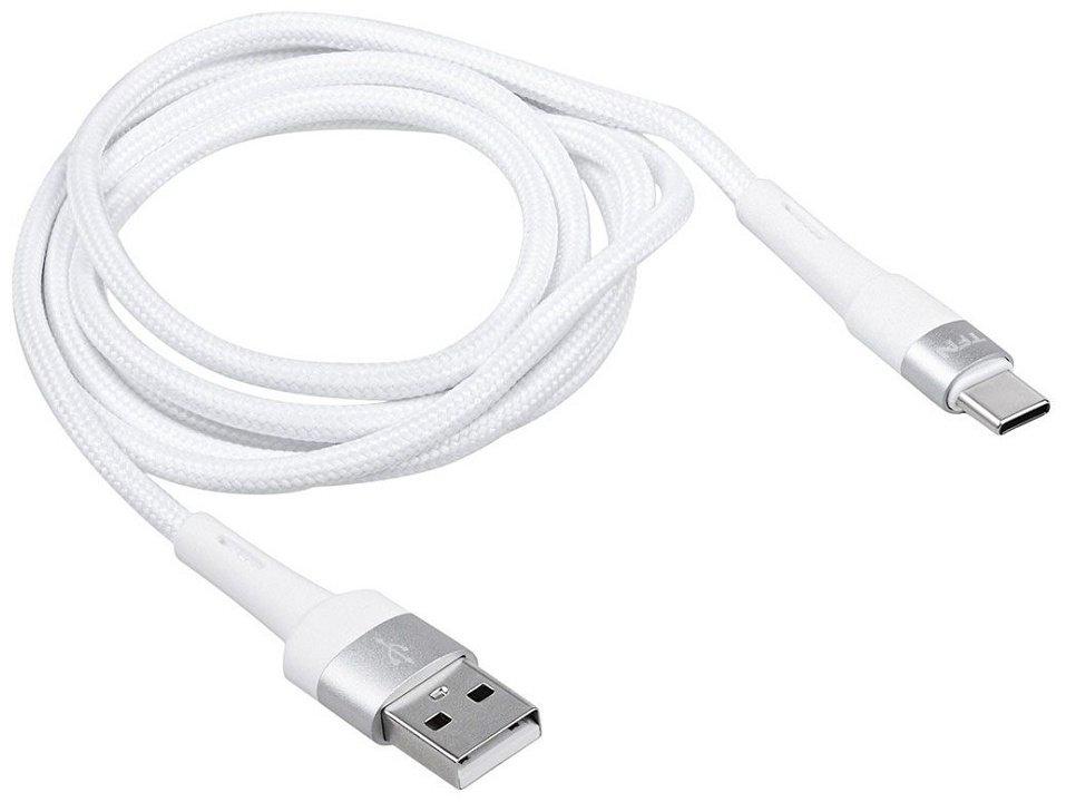 Кабель TFN USB 2.0 (M), USB TypeC (M), 1.2 м, белый купить,NaN