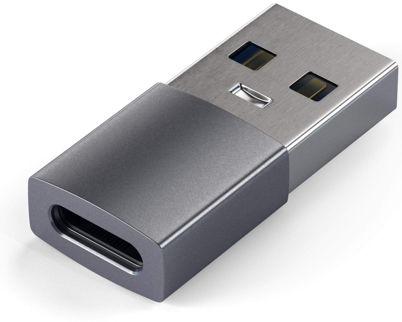 Переходник Satechi USB TypeC (F), USB Type-A (M), 0.1 м, серый купить,NaN
