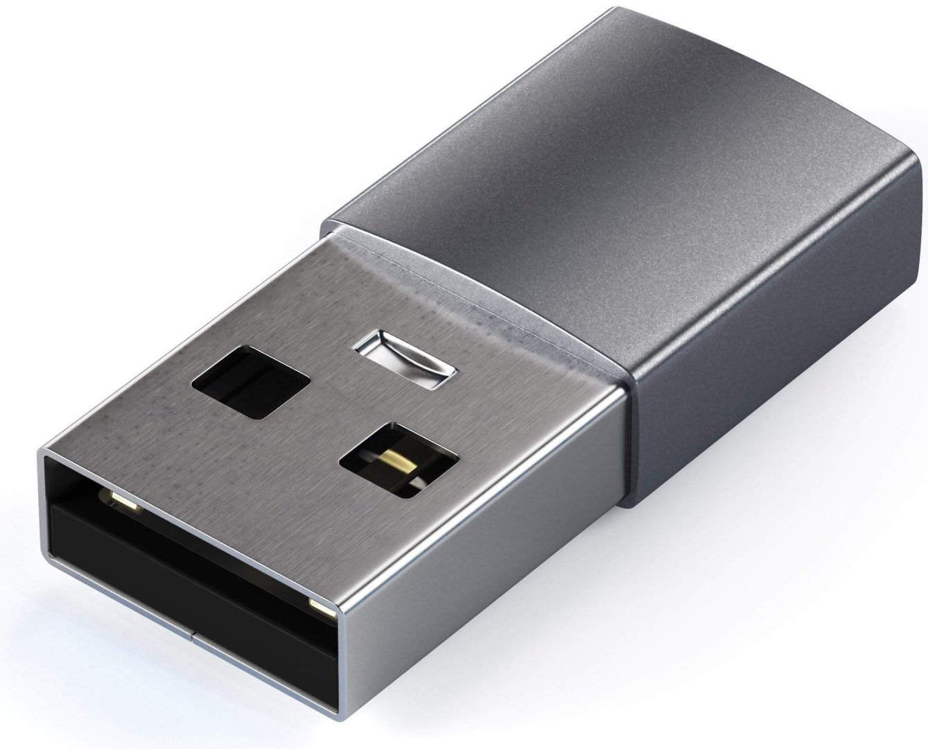 Переходник Satechi USB TypeC (F), USB Type-A (M), 0.1 м, серый купить,NaN