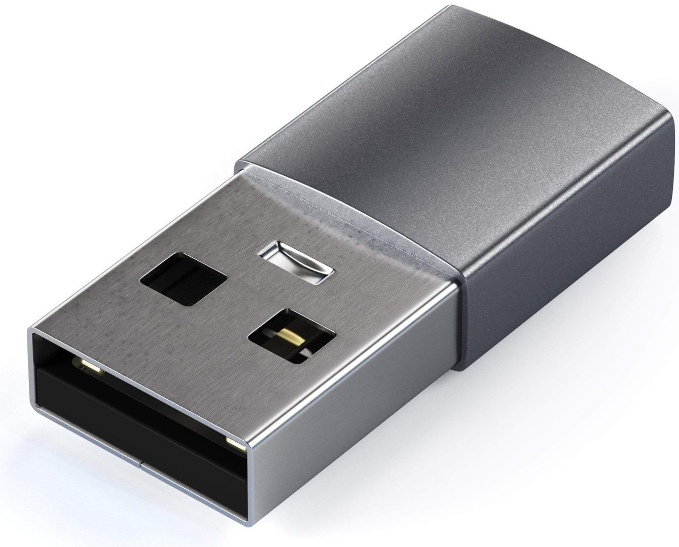 Переходник Satechi USB TypeC (F), USB Type-A (M), 0.1 м, серый купить,NaN