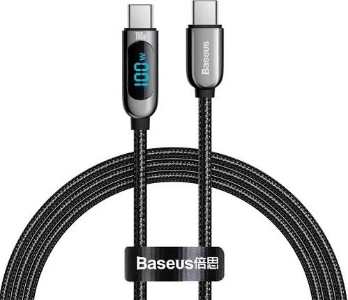 Кабель Baseus USB TypeC (M), 1 м, черный