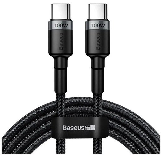 Кабель Baseus USB TypeC (M), 1 м, черный