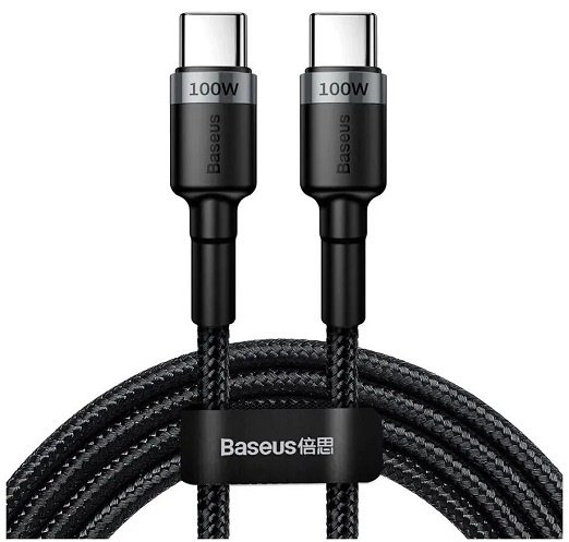 Кабель Baseus USB TypeC (M), 1 м, черный