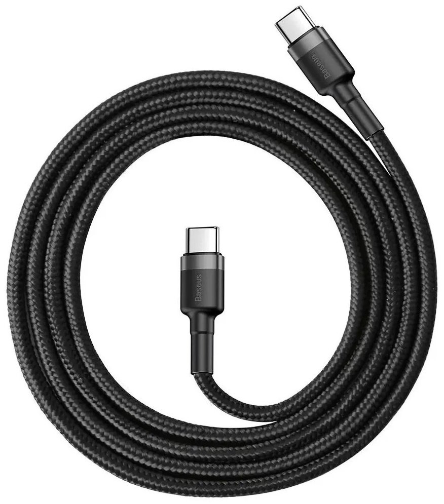 Кабель Baseus USB TypeC (M), 1 м, черный