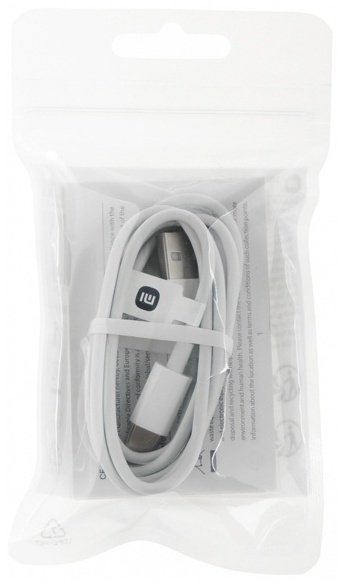 Кабель Xiaomi USB 2.0 (F), USB TypeC (M), 1 м, белый купить,0