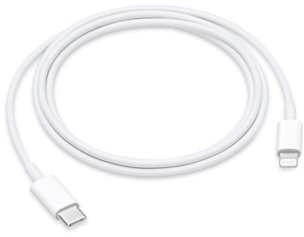 Кабель Apple USB TypeC (M), Lightning (M), 1 м, белый купить,25134