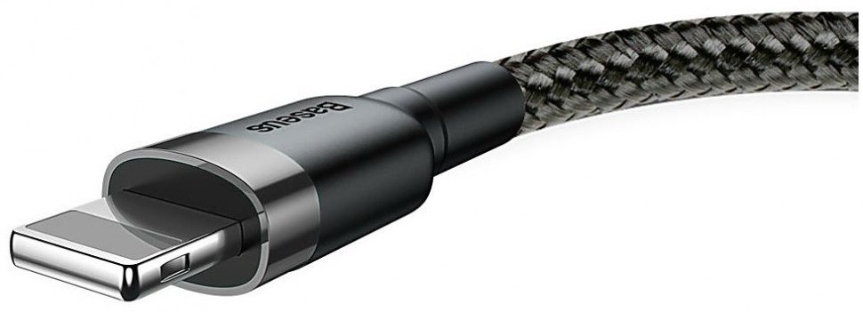 Кабель Baseus USB 2.0 (M), Lightning, 3 м, черный купить,0