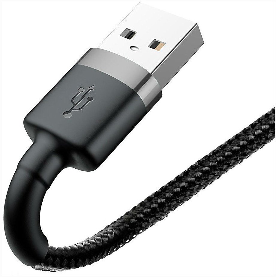 Кабель Baseus USB 2.0 (M), Lightning, 3 м, черный купить,0
