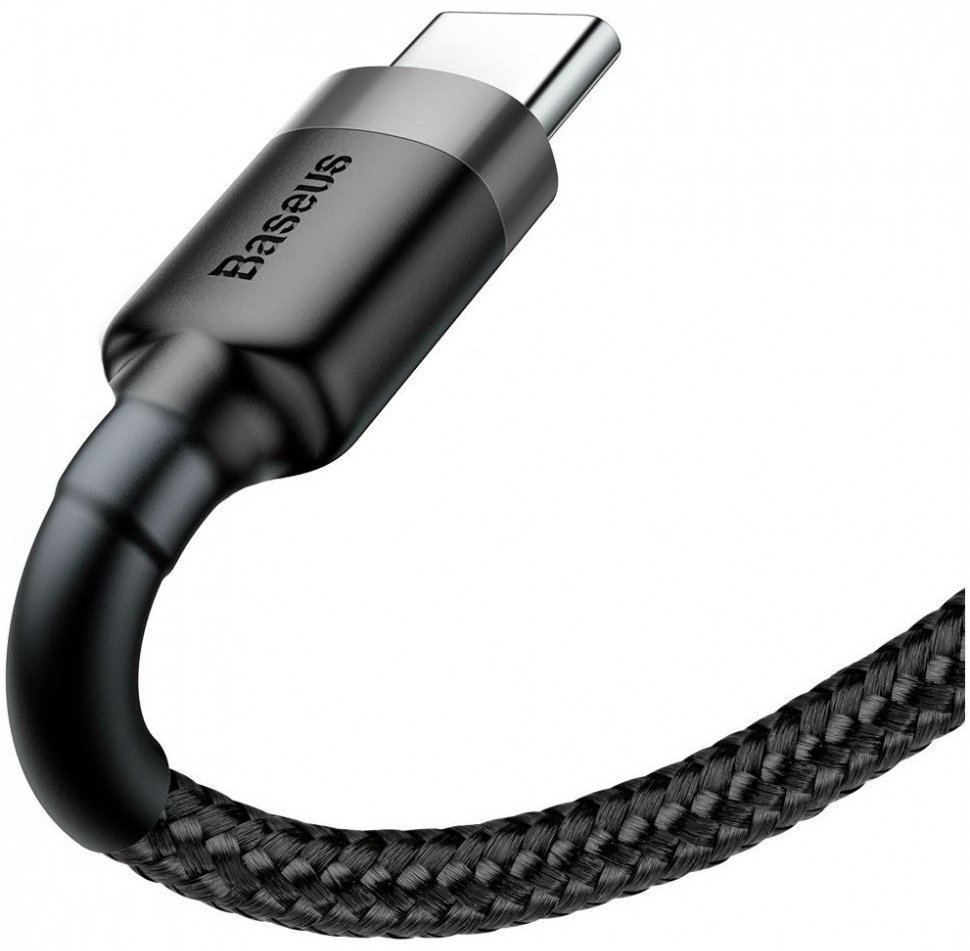 Кабель Baseus USB 2.0 (M), USB TypeC (M), 2 м, черный купить,NaN